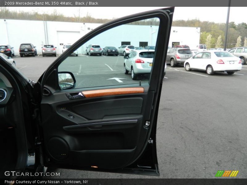 Black / Black 2009 Mercedes-Benz ML 350 4Matic