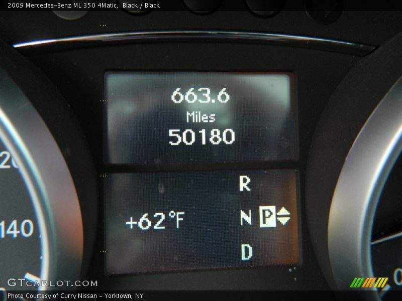 Black / Black 2009 Mercedes-Benz ML 350 4Matic