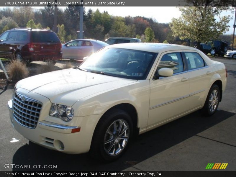 Cool Vanilla White / Dark Slate Gray 2008 Chrysler 300 Limited AWD