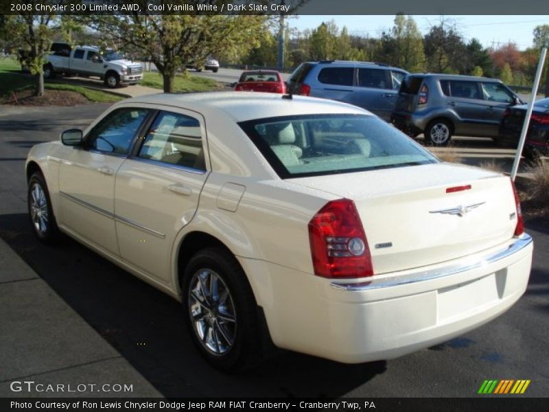 Cool Vanilla White / Dark Slate Gray 2008 Chrysler 300 Limited AWD