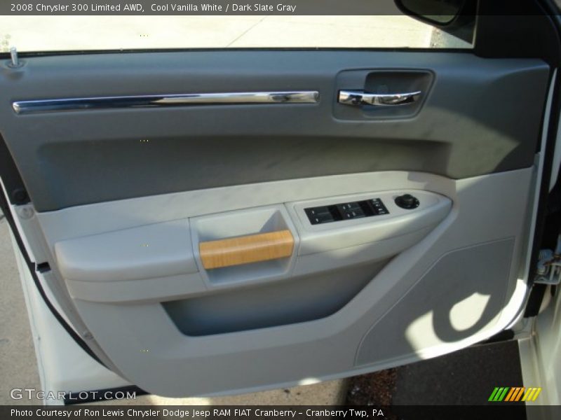 Cool Vanilla White / Dark Slate Gray 2008 Chrysler 300 Limited AWD