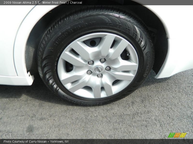 Winter Frost Pearl / Charcoal 2009 Nissan Altima 2.5 S