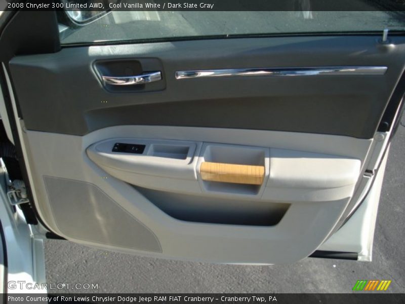 Cool Vanilla White / Dark Slate Gray 2008 Chrysler 300 Limited AWD