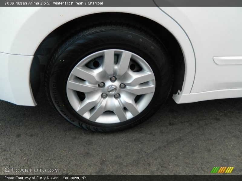 Winter Frost Pearl / Charcoal 2009 Nissan Altima 2.5 S