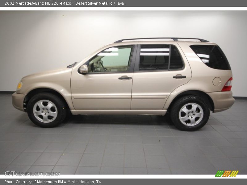 Desert Silver Metallic / Java 2002 Mercedes-Benz ML 320 4Matic