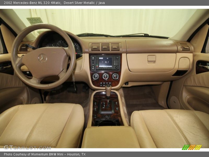 Desert Silver Metallic / Java 2002 Mercedes-Benz ML 320 4Matic