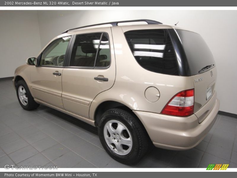 Desert Silver Metallic / Java 2002 Mercedes-Benz ML 320 4Matic