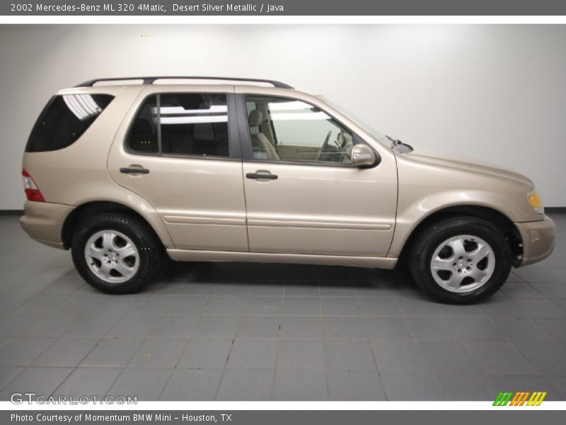 Desert Silver Metallic / Java 2002 Mercedes-Benz ML 320 4Matic
