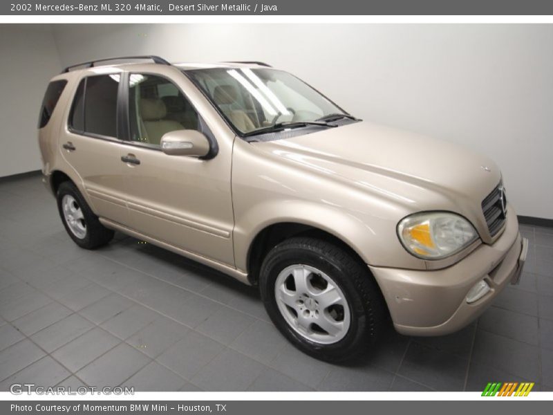 Desert Silver Metallic / Java 2002 Mercedes-Benz ML 320 4Matic