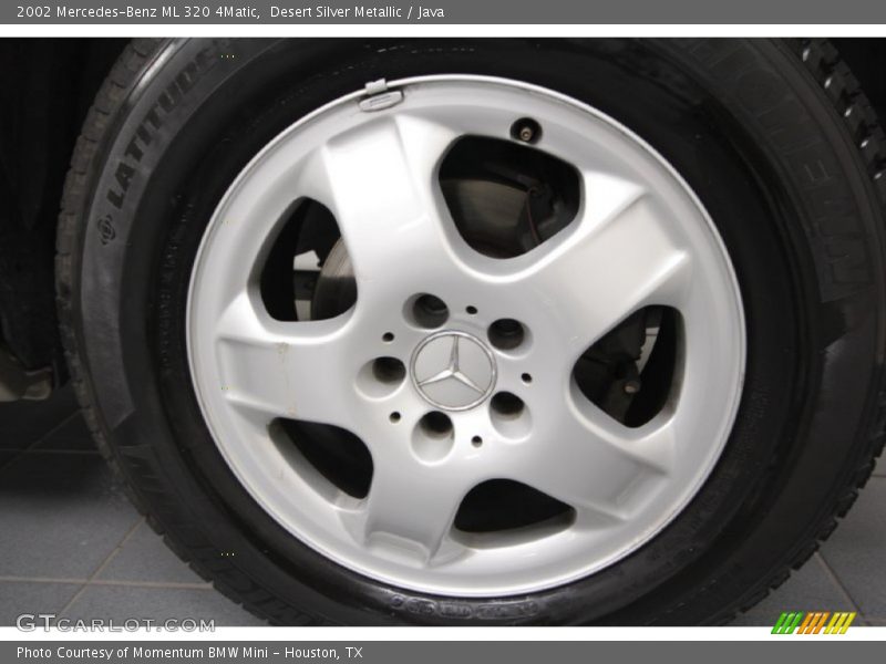 Desert Silver Metallic / Java 2002 Mercedes-Benz ML 320 4Matic