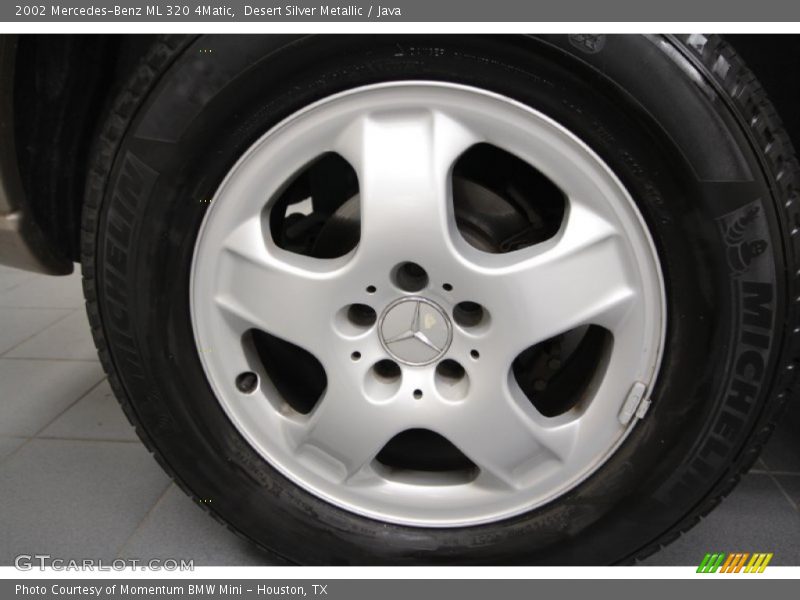 Desert Silver Metallic / Java 2002 Mercedes-Benz ML 320 4Matic