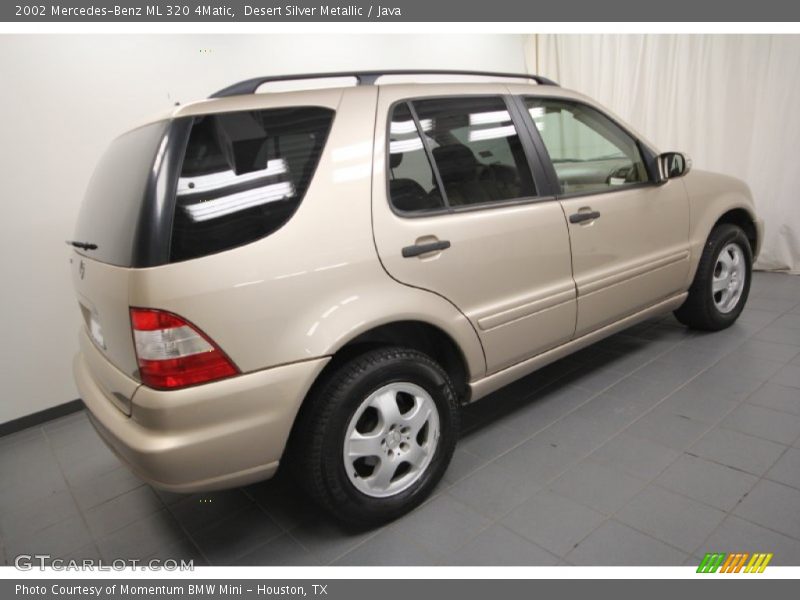 Desert Silver Metallic / Java 2002 Mercedes-Benz ML 320 4Matic