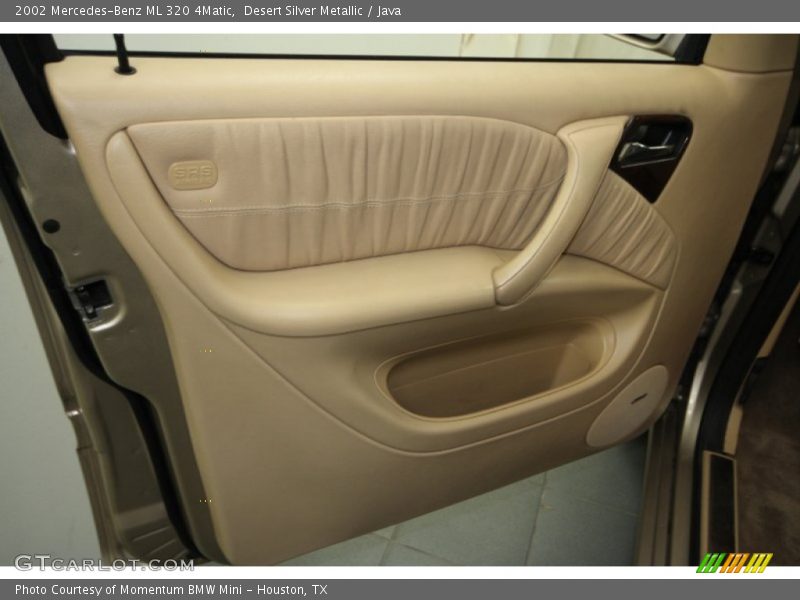 Desert Silver Metallic / Java 2002 Mercedes-Benz ML 320 4Matic