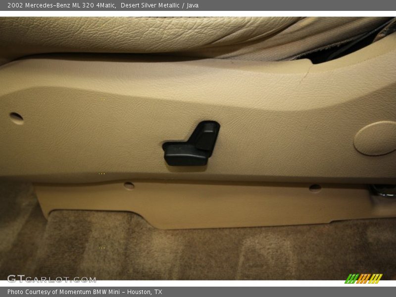 Desert Silver Metallic / Java 2002 Mercedes-Benz ML 320 4Matic