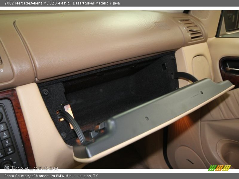 Desert Silver Metallic / Java 2002 Mercedes-Benz ML 320 4Matic