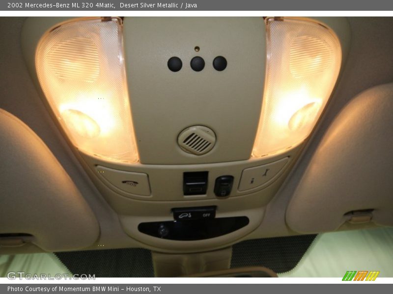 Desert Silver Metallic / Java 2002 Mercedes-Benz ML 320 4Matic