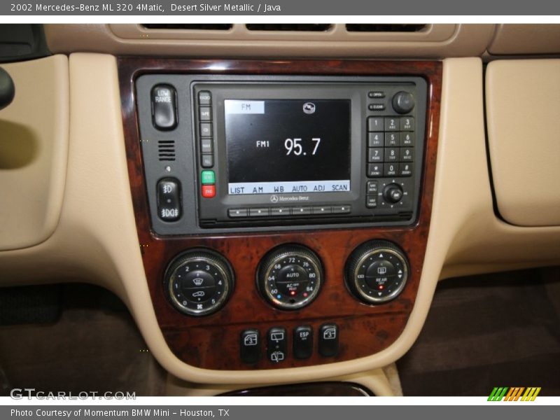 Desert Silver Metallic / Java 2002 Mercedes-Benz ML 320 4Matic