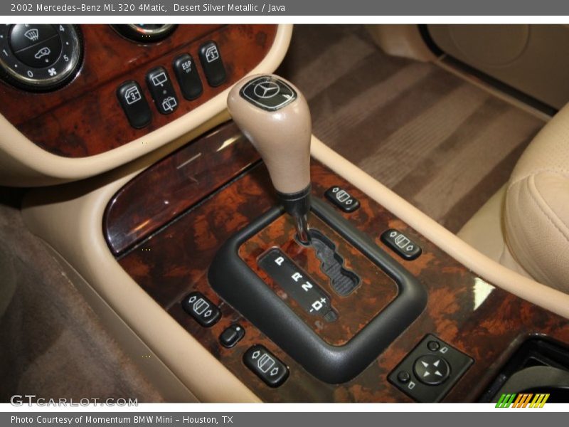 Desert Silver Metallic / Java 2002 Mercedes-Benz ML 320 4Matic