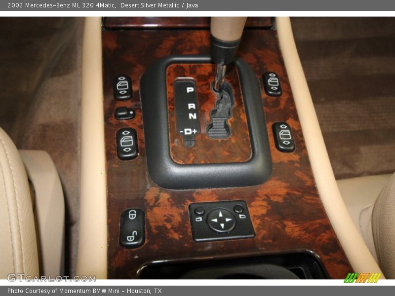 Desert Silver Metallic / Java 2002 Mercedes-Benz ML 320 4Matic