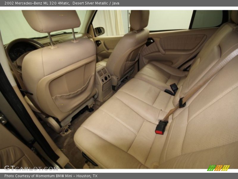 Desert Silver Metallic / Java 2002 Mercedes-Benz ML 320 4Matic