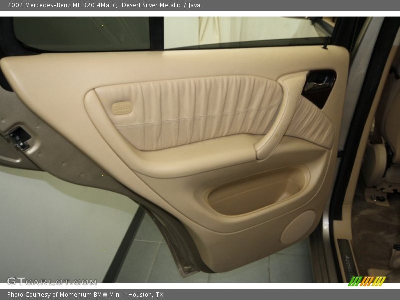 Desert Silver Metallic / Java 2002 Mercedes-Benz ML 320 4Matic