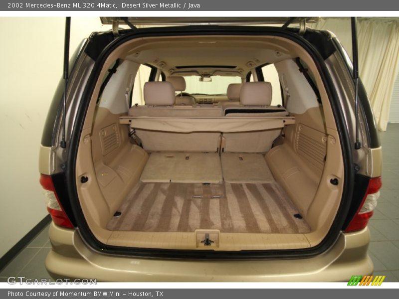 Desert Silver Metallic / Java 2002 Mercedes-Benz ML 320 4Matic