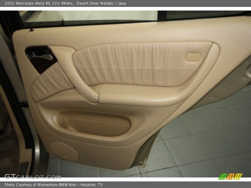 Desert Silver Metallic / Java 2002 Mercedes-Benz ML 320 4Matic