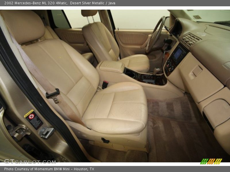 Desert Silver Metallic / Java 2002 Mercedes-Benz ML 320 4Matic