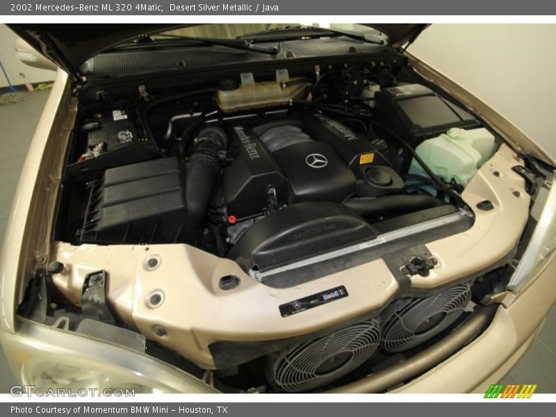 Desert Silver Metallic / Java 2002 Mercedes-Benz ML 320 4Matic