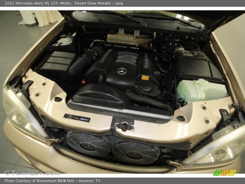 Desert Silver Metallic / Java 2002 Mercedes-Benz ML 320 4Matic
