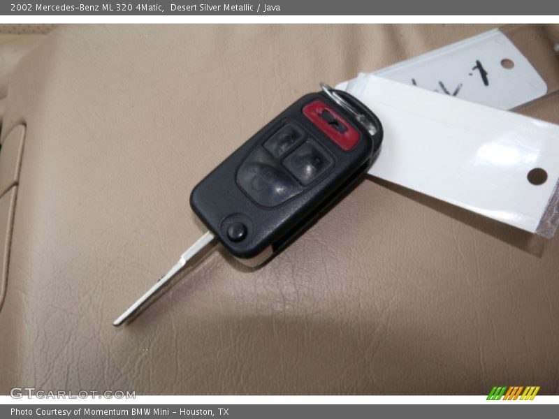 Desert Silver Metallic / Java 2002 Mercedes-Benz ML 320 4Matic