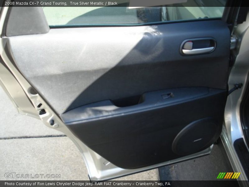True Silver Metallic / Black 2008 Mazda CX-7 Grand Touring