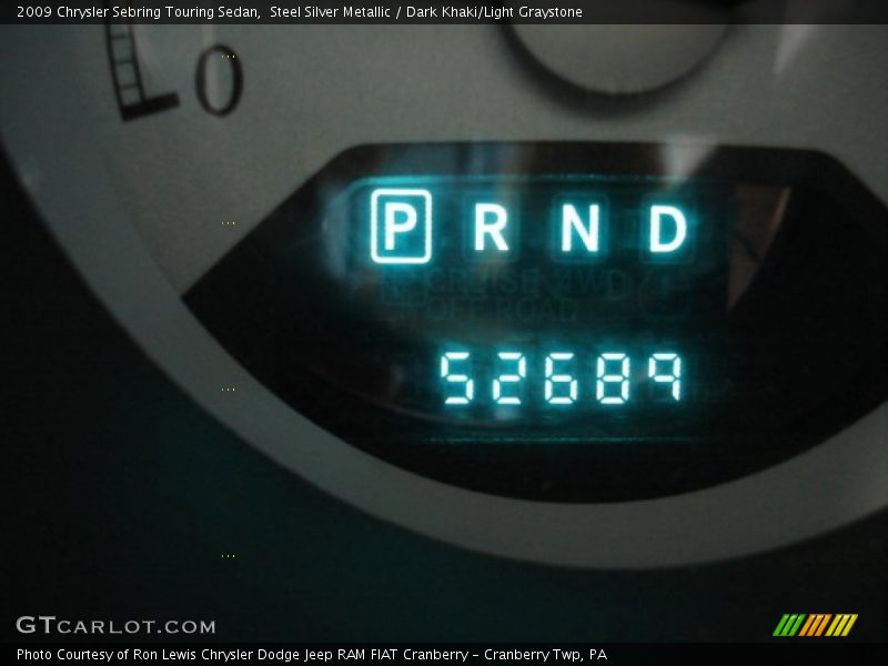 Steel Silver Metallic / Dark Khaki/Light Graystone 2009 Chrysler Sebring Touring Sedan