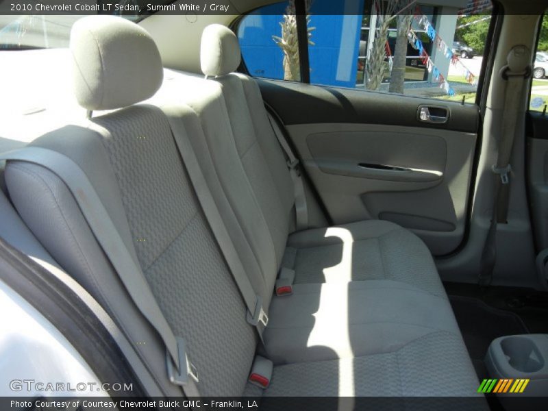 Summit White / Gray 2010 Chevrolet Cobalt LT Sedan