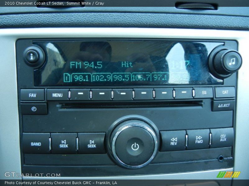 Summit White / Gray 2010 Chevrolet Cobalt LT Sedan