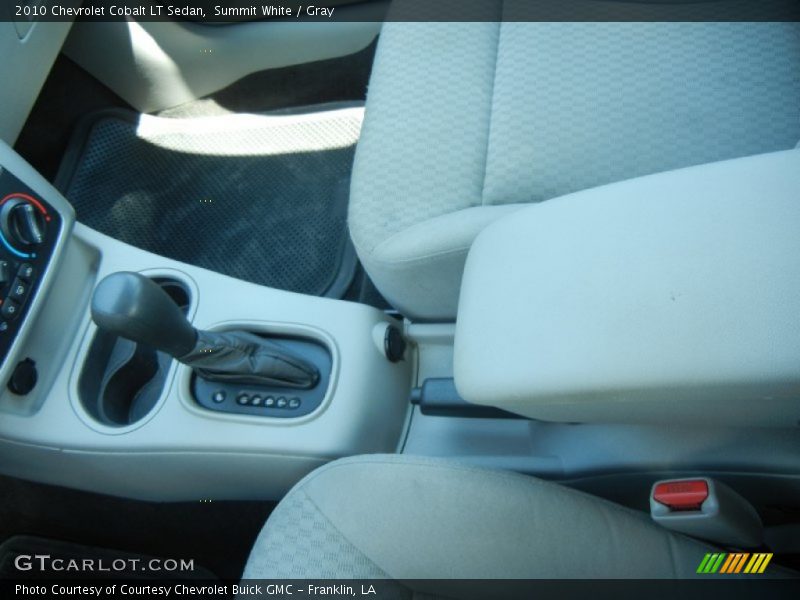 Summit White / Gray 2010 Chevrolet Cobalt LT Sedan