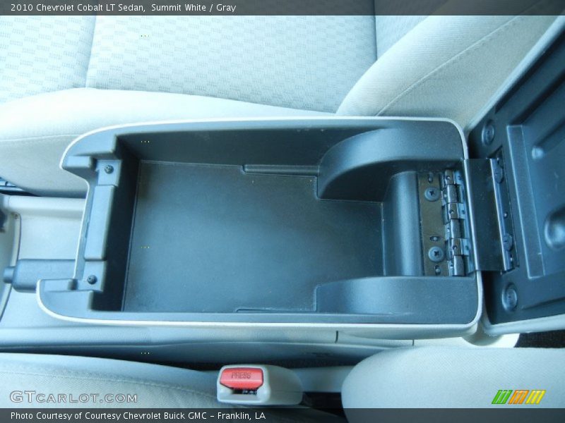 Summit White / Gray 2010 Chevrolet Cobalt LT Sedan