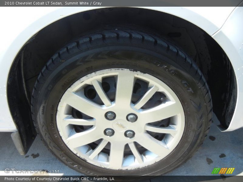 Summit White / Gray 2010 Chevrolet Cobalt LT Sedan