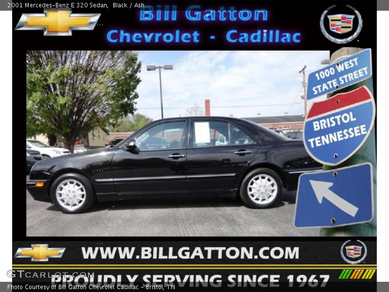 Black / Ash 2001 Mercedes-Benz E 320 Sedan