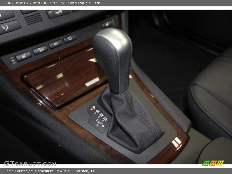 Titanium Silver Metallic / Black 2009 BMW X3 xDrive30i