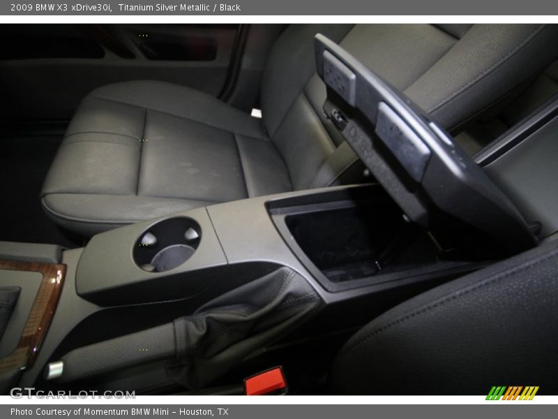 Titanium Silver Metallic / Black 2009 BMW X3 xDrive30i