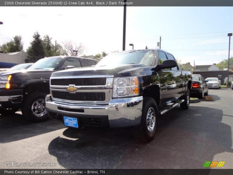 Black / Dark Titanium 2009 Chevrolet Silverado 2500HD LS Crew Cab 4x4