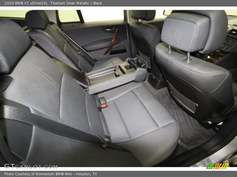 Titanium Silver Metallic / Black 2009 BMW X3 xDrive30i