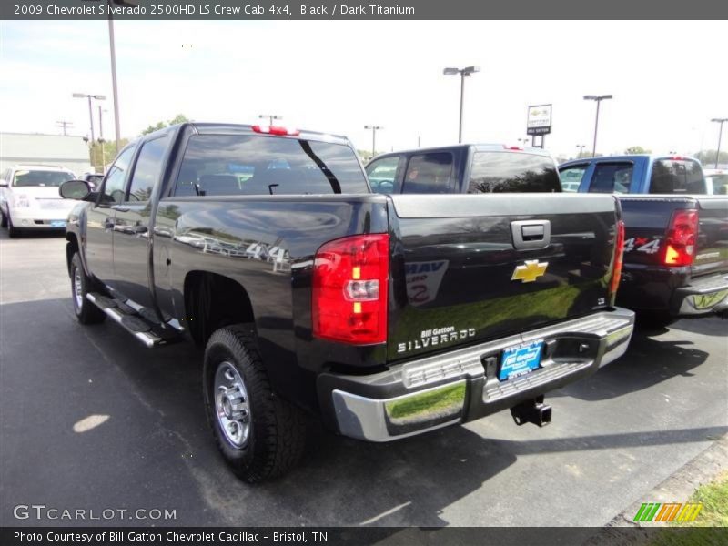 Black / Dark Titanium 2009 Chevrolet Silverado 2500HD LS Crew Cab 4x4