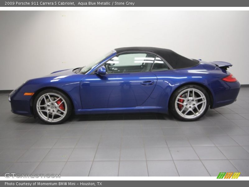  2009 911 Carrera S Cabriolet Aqua Blue Metallic