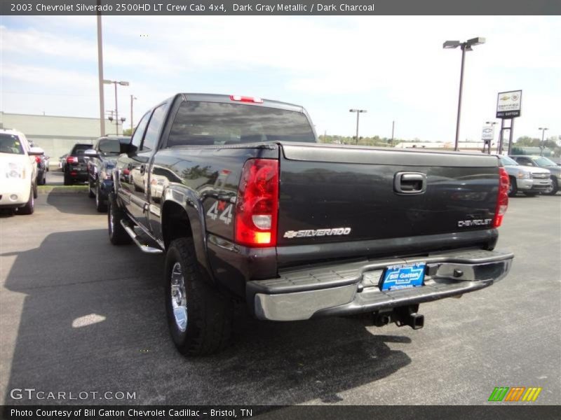 Dark Gray Metallic / Dark Charcoal 2003 Chevrolet Silverado 2500HD LT Crew Cab 4x4