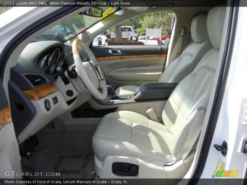  2011 MKT FWD Light Stone Interior