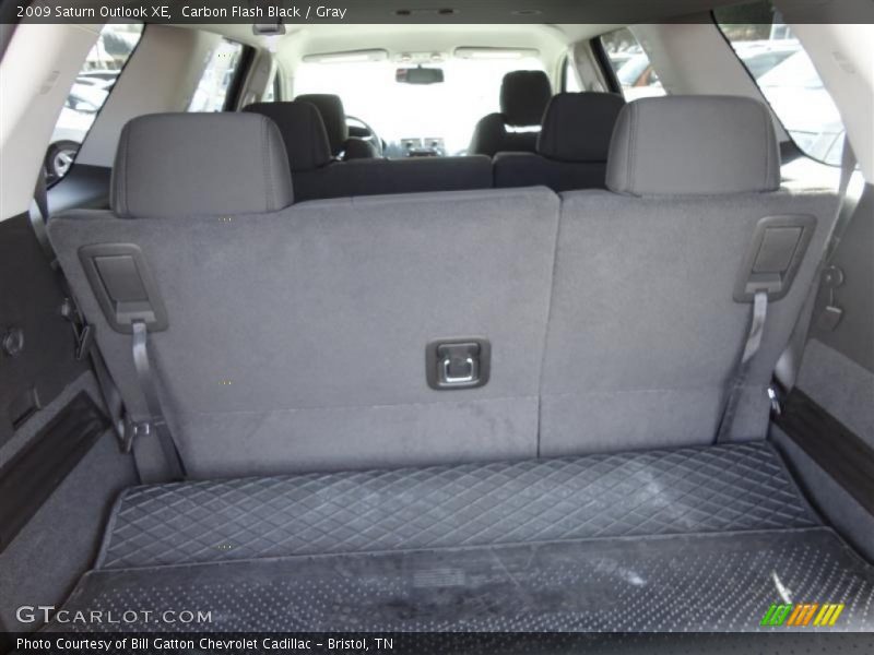 Carbon Flash Black / Gray 2009 Saturn Outlook XE