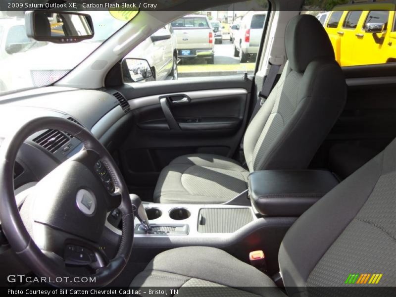 Carbon Flash Black / Gray 2009 Saturn Outlook XE