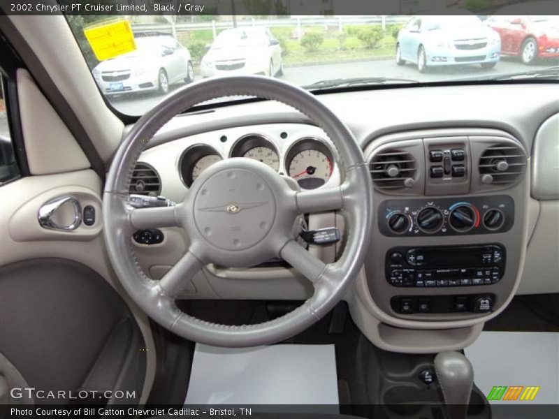 Black / Gray 2002 Chrysler PT Cruiser Limited